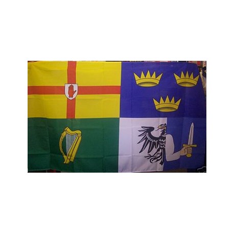 Drapeau des quatre royaumes d'Irlande