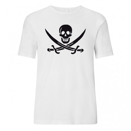 Tee-shirt Pirate Rackham blanc